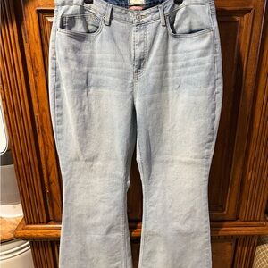 We The Free CRVY Light Blue High Flare Jeans